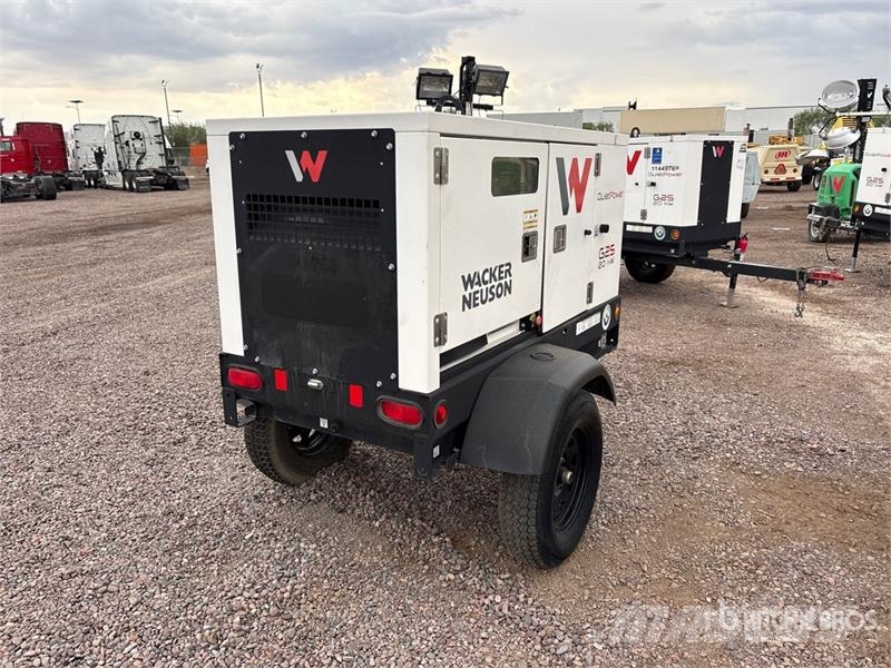 Wacker Neuson G25 T4F 20 kW Mobile Generator Set Dizelski agregati