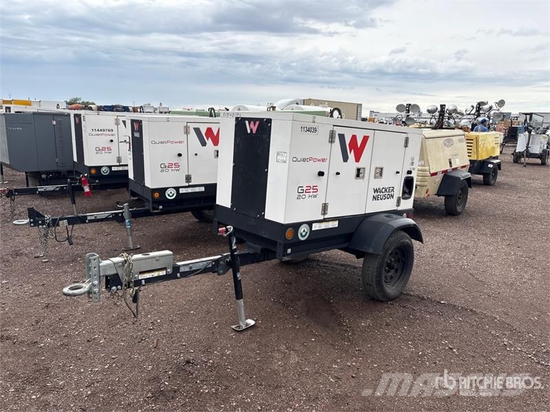 Wacker Neuson G25 T4F 20 kW Mobile Generator Set Dieselgeneraattorit