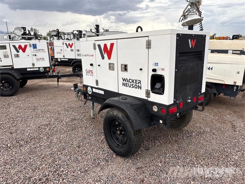 Wacker Neuson G25 T4F 20 kW Mobile Generator Set Dizelski agregati