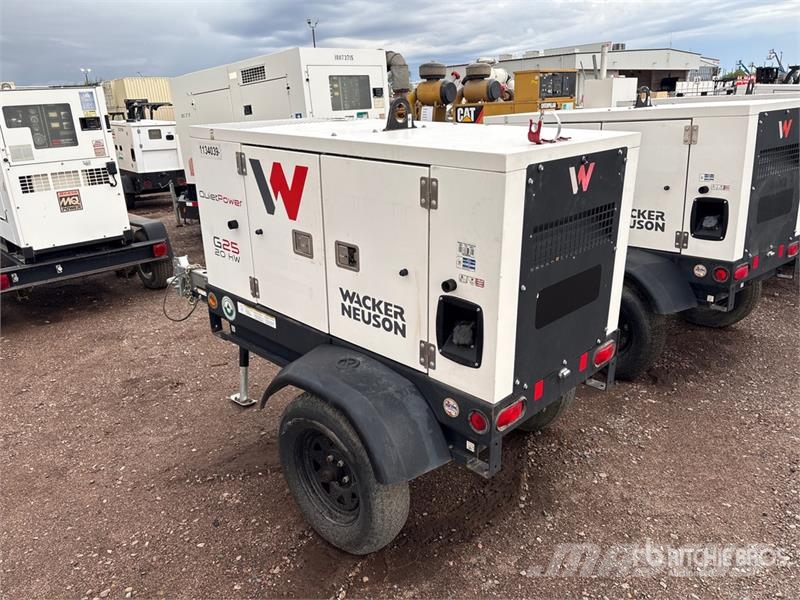 Wacker Neuson G25 T4F 20 kW Mobile Generator Set Dieselgeneraattorit