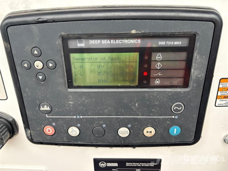 Wacker Neuson G25 T4F 20 kW Mobile Generator Set Dieselgeneraattorit