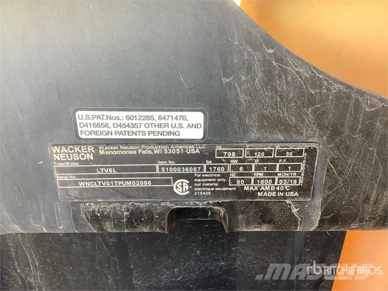 Wacker Neuson LTV6L 6 kW Light Tower Fénytornyok
