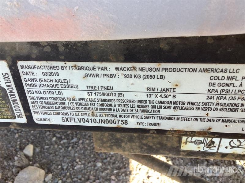 Wacker Neuson LTV6L 6 kW Light Tower Fénytornyok