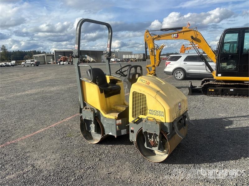 Wacker Neuson RD12A Double Drum Roller Tandemwalzen
