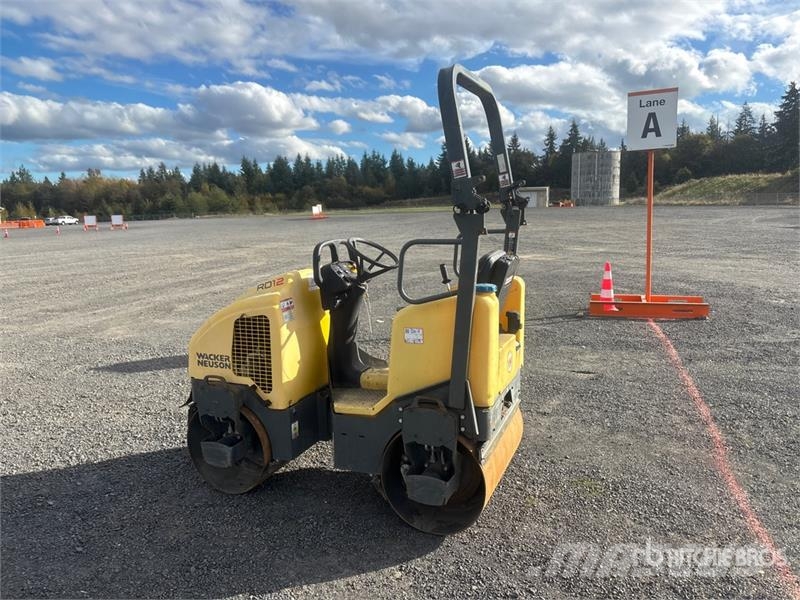 Wacker Neuson RD12A Double Drum Roller Tandemwalzen