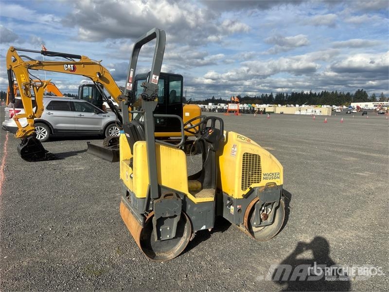 Wacker Neuson RD12A Double Drum Roller Tandemwalzen