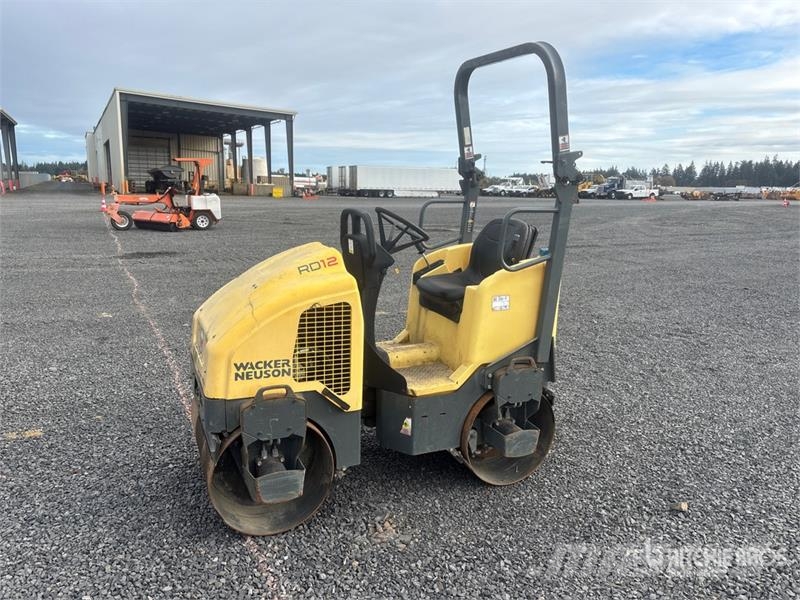 Wacker Neuson RD12A Double Drum Roller مداحل ثنائية الاسطوانة
