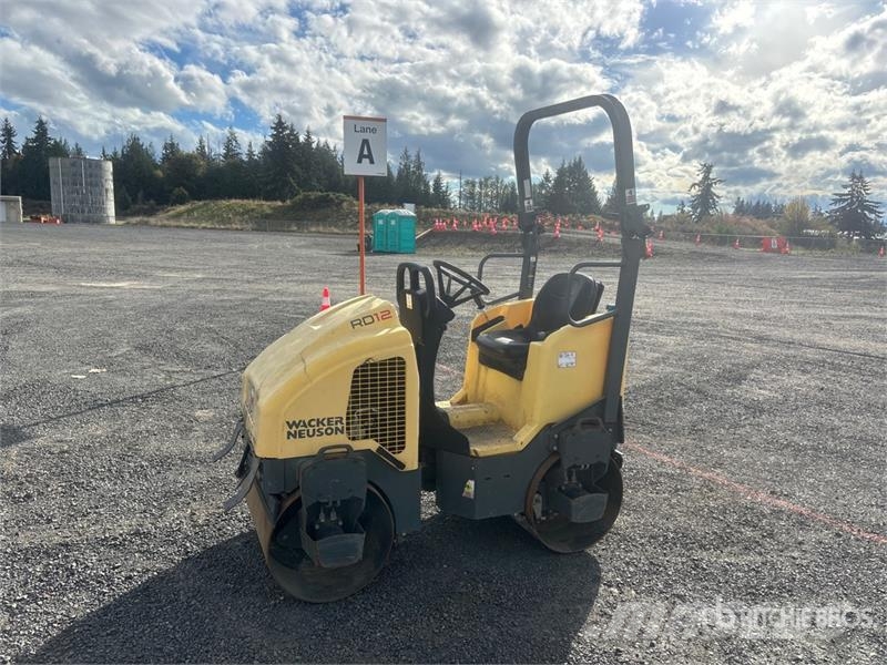 Wacker Neuson RD12A Double Drum Roller Tandemwalzen
