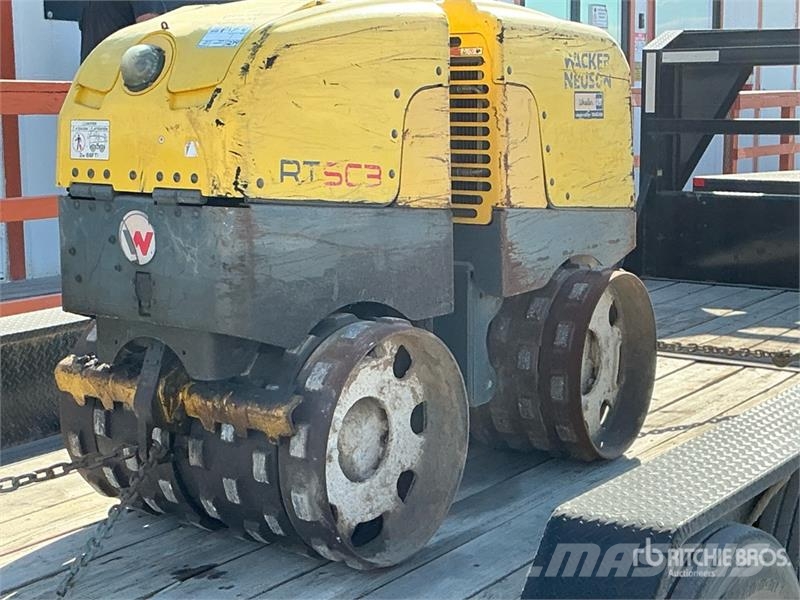 Wacker Neuson RTSC3 Trench Compactor Compactadores para terra