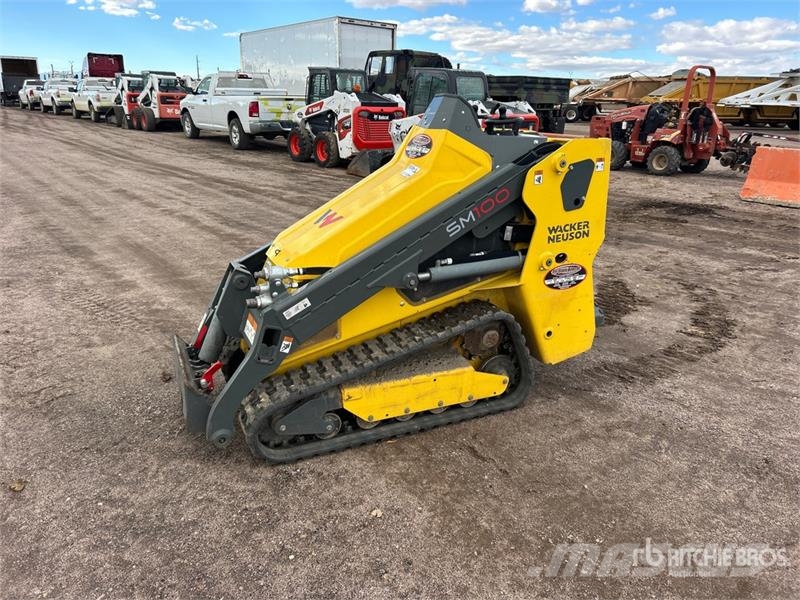 Wacker Neuson SM100 Mini Compact Track Loader Kompaktrakodók