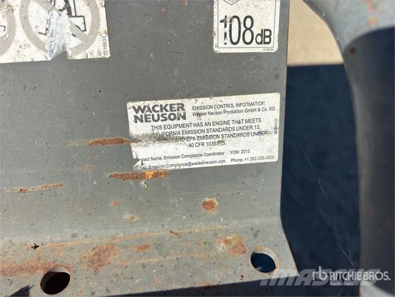 Wacker Neuson Vibratory Plate Compactor Уплътнители за плочи
