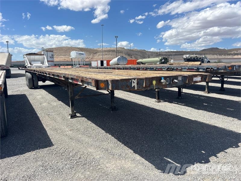 Wanco 45 ft T/A Flatbed Trailer Vlakke laadvloer