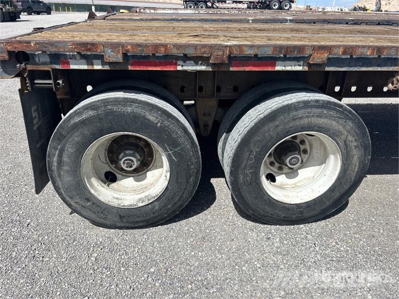 Wanco 45 ft T/A Flatbed Trailer Vlakke laadvloer