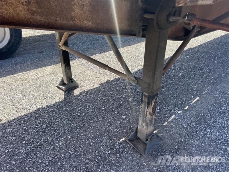Wanco 45 ft T/A Flatbed Trailer Vlakke laadvloer