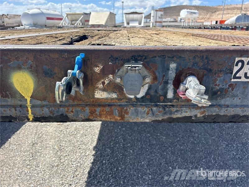 Wanco 45 ft T/A Flatbed Trailer Vlakke laadvloer