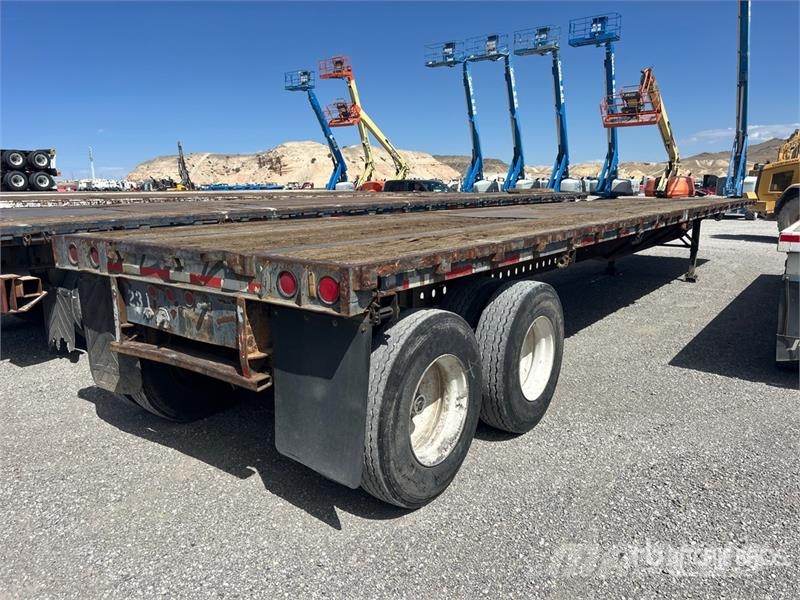 Wanco 45 ft T/A Flatbed Trailer Vlakke laadvloer