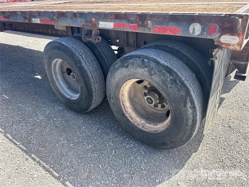 Wanco 45 ft T/A Flatbed Trailer Vlakke laadvloer