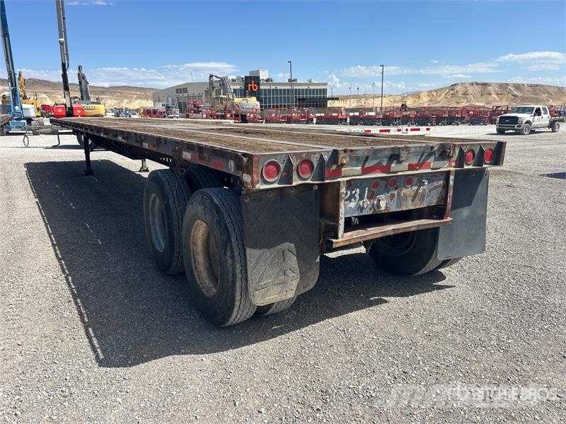 Wanco 45 ft T/A Flatbed Trailer Vlakke laadvloer