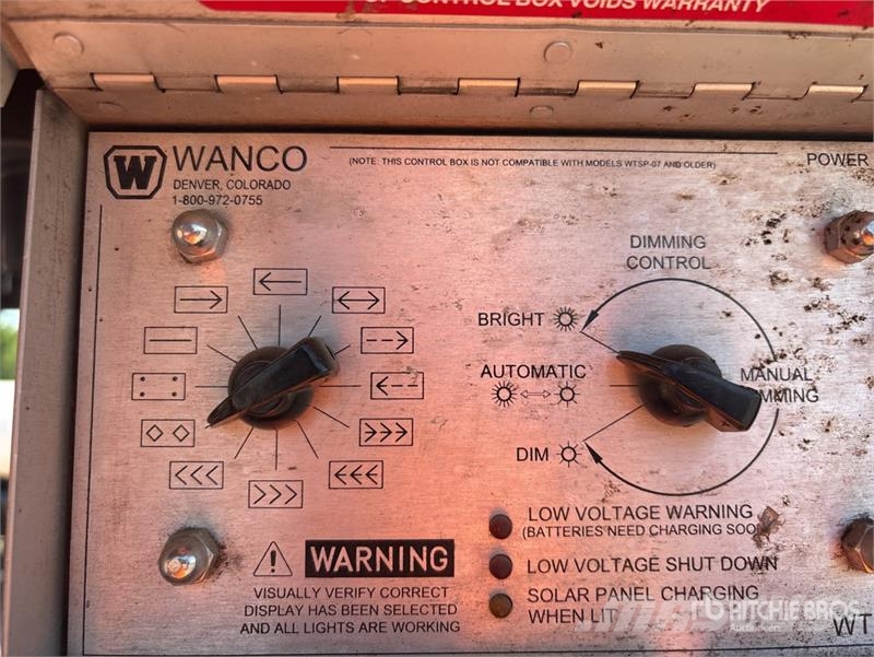 Wanco Solar Arrow Board Citi