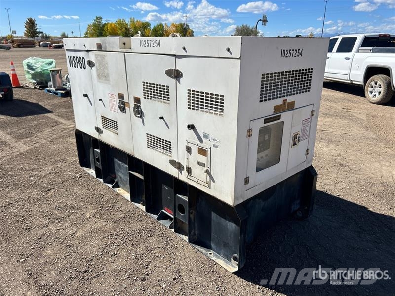 Wanco WSP80 80 kW Skid-Mounted Generator Set Дизелови генератори
