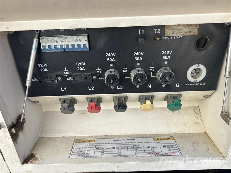 Wanco WSP80 80 kW Skid-Mounted Generator Set Дизелови генератори

