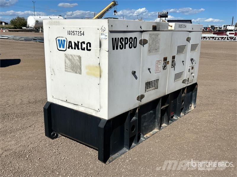 Wanco WSP80 80 kW Skid-Mounted Generator Set Дизелови генератори
