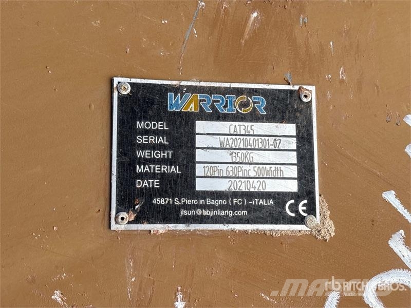 Warrior Excavator Ripper - Fits Cat 345 Réthasogatók