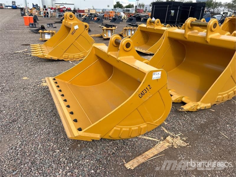 Warrior WBMCC12-1550 61 in Q/C Cleanup Excavator Bucket -  Bakken