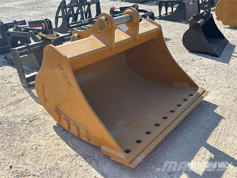 Warrior WBMCC20-1500 59 in Cleanup Excavator Bucket - Fits Baldes