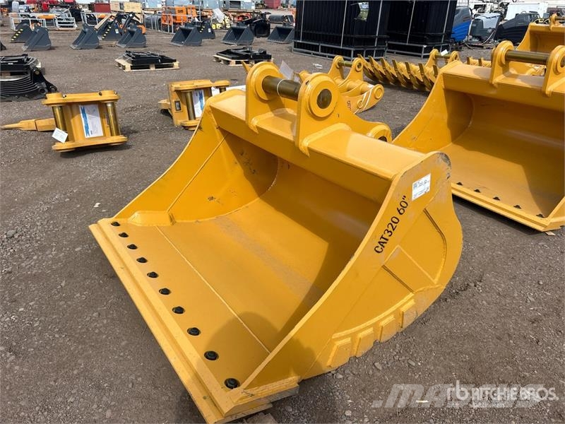 Warrior WBMCC20-1500 59 in Cleanup Excavator Bucket - Fits Bakken