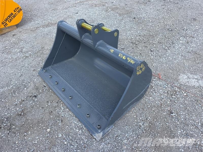 Warrior WBMCC5-1220 48 in Cleanup Excavator Bucket - Fits Baldes