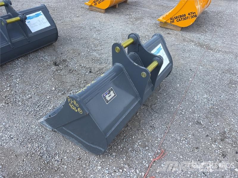 Warrior WBMCC5-1220 48 in Cleanup Excavator Bucket - Fits  Kašike / Korpe