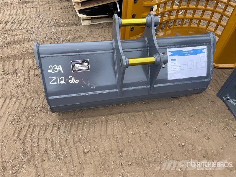 Warrior WBMCC5-1220 48 in Cleanup Excavator Bucket - Fits Baldes