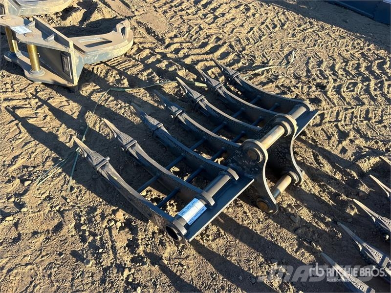 Warrior WBRC05-1000 39 in Excavator Rake - Fits Cat 305 /  Ranghinatori