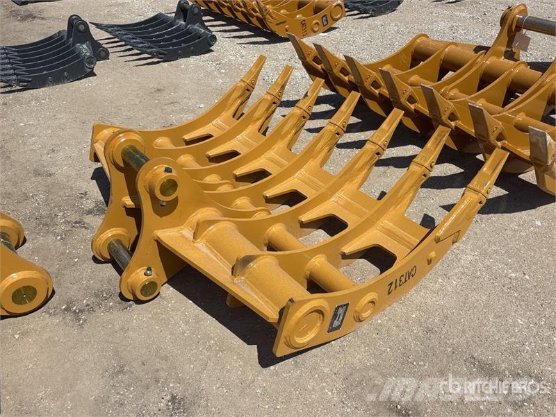 Warrior WBRC12-1620-1 64 in Excavator Rake - Fits Cat 312  テッダー・テッダーレーキ
