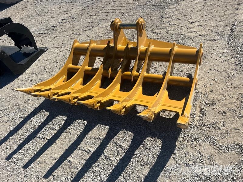 Warrior WBRC12-1620-1 64 in Excavator Rake - Fits Cat 312 Rateau faneur