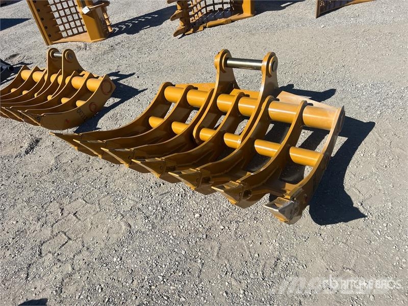 Warrior WBRC12-1620-1 64 in Excavator Rake - Fits Cat 312 Rateau faneur