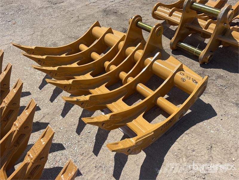 Warrior WBRC12-1620-1 64 in Excavator Rake - Fits Cat 312  テッダー・テッダーレーキ