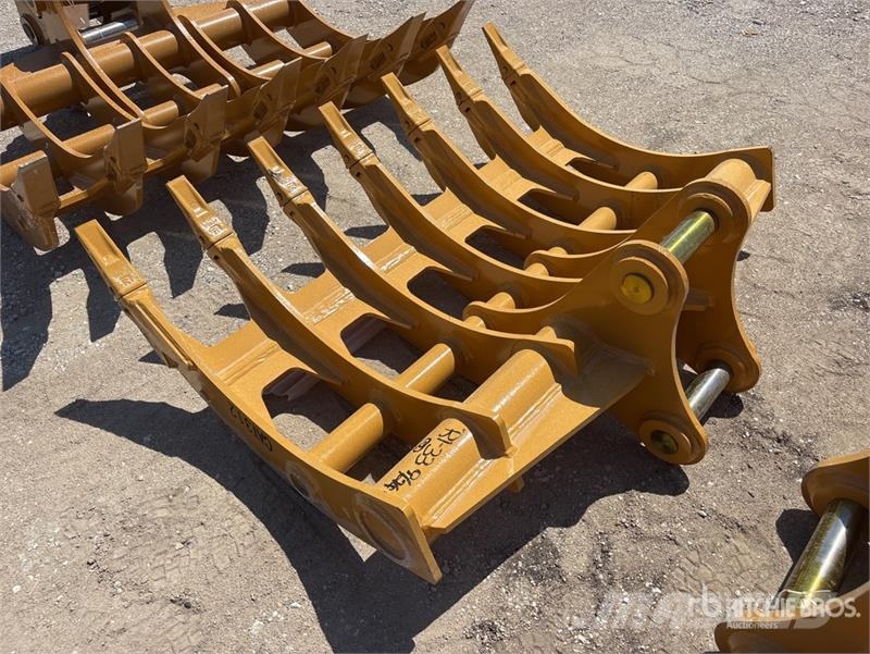 Warrior WBRC12-1620-1 64 in Excavator Rake - Fits Cat 312  テッダー・テッダーレーキ