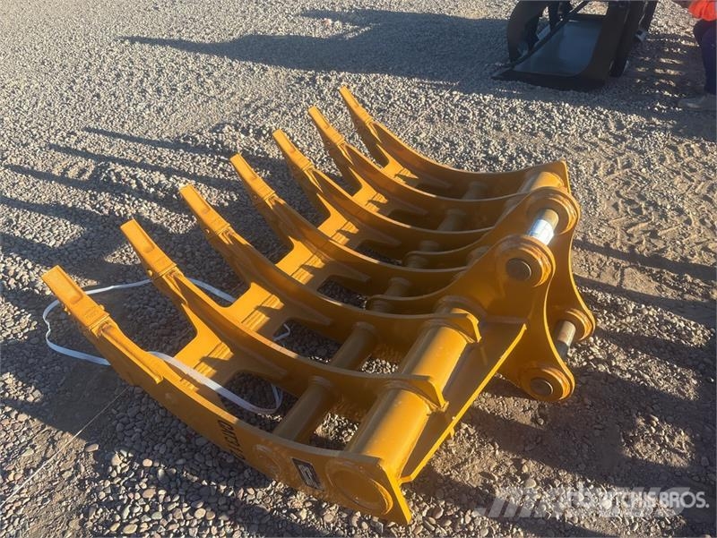 Warrior WBRC12-1620-1 64 in Excavator Rake - Fits Cat 312  Ranghinatori