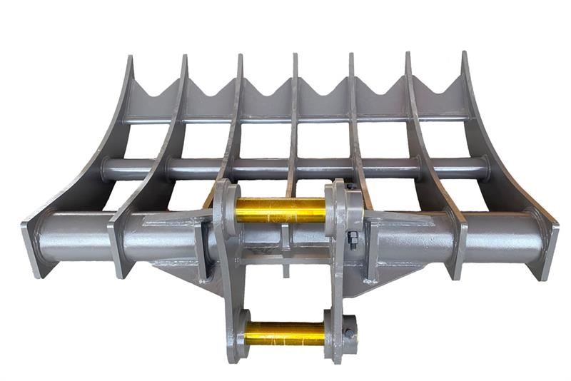 Warrior WBRC12-1620 Excavator Rake - Fits Cat 312 / 10 - 1 مكابس وميبسات التبن