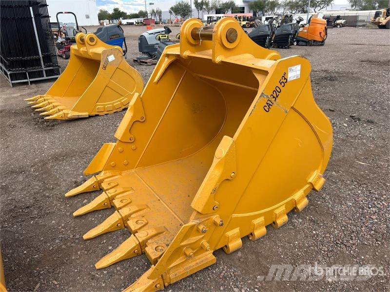 Warrior WBRC20-1400 53 in Digging Excavator Bucket - Fits Bakken