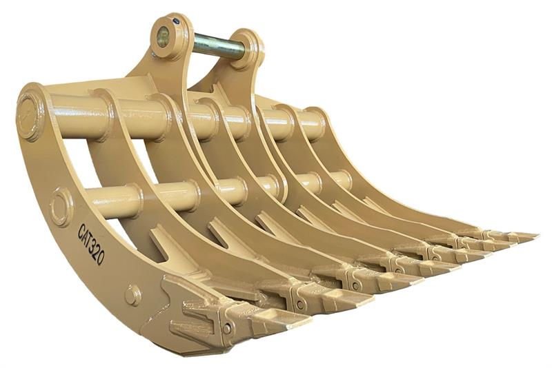 Warrior WBRC20-1620 64 in Excavator Rake - Fits Cat 320 /  Raker og høyvendere
