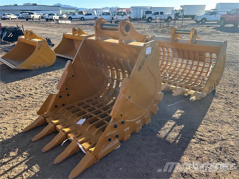 Warrior WBSC20-1100 44 in Skeleton Excavator Bucket - Fits Baldes