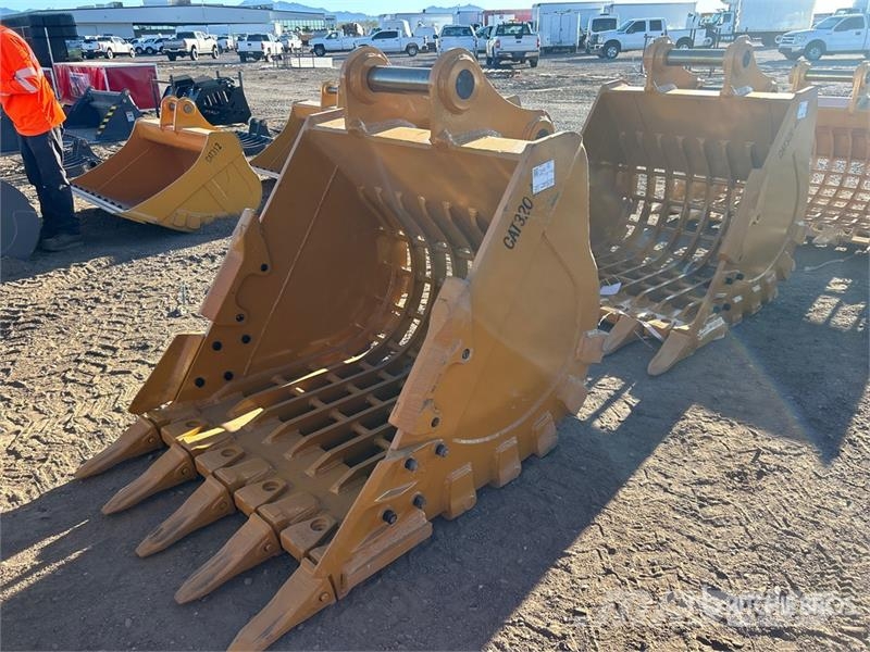 Warrior WBSC20-1100 44 in Skeleton Excavator Bucket - Fits Baldes