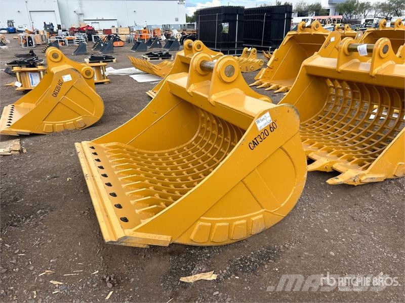Warrior WBSC20-1500 60 in Skeleton Excavator Bucket - Fits Bakken