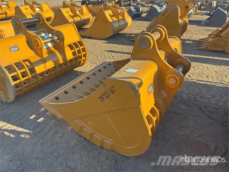 Warrior WBSC20-1500 60 in Skeleton Excavator Bucket - Fits Baldes