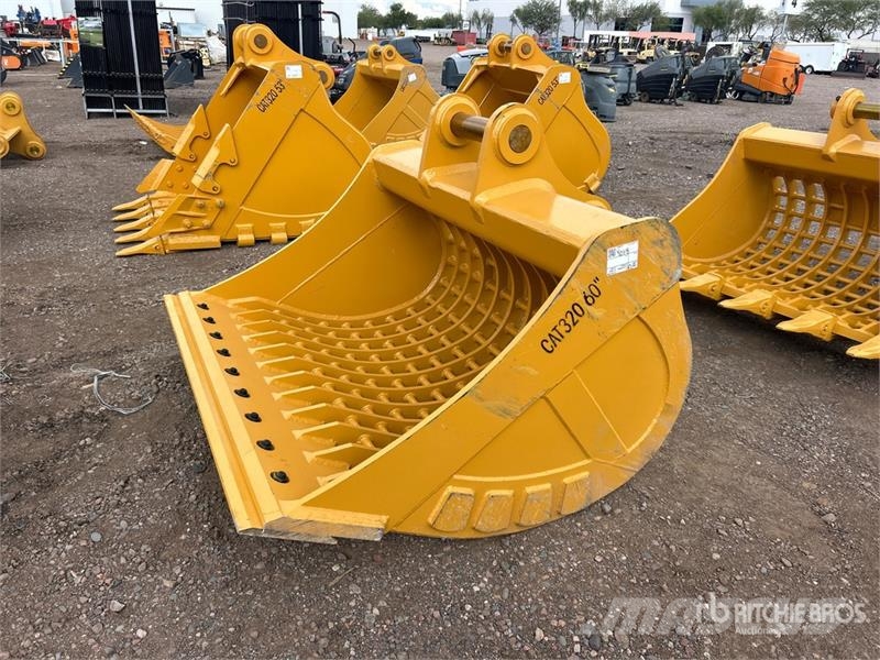 Warrior WBSC20-1500 60 in Skeleton Excavator Bucket - Fits Bakken