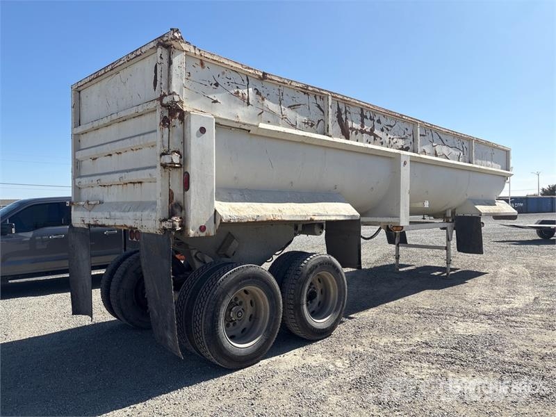 Weco 30 ft T/A End Dump Trailer 傾卸式拖車
