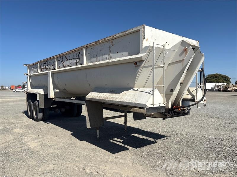 Weco 30 ft T/A End Dump Trailer 傾卸式拖車